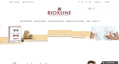 Desktop Screenshot of bioxsine.com